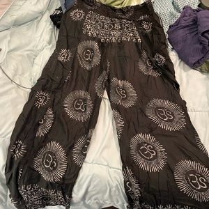 Faux Wrap Pants